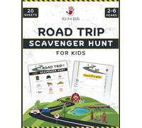 Road Trip Scavenger Hunt for Kids: Fun & Educational Car Ride Adventures with Completion Certificates for Outdoor Road Trips | Itz for Kidz (Scavenger Hunt for Kids from Itz for Kidz)