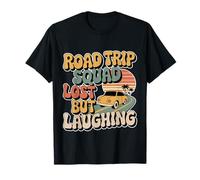 Road Trip Squad Lost But Laughing Travel Fun - T-Shirt