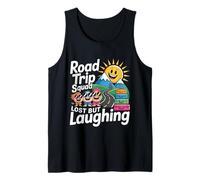 Road Trip Squad Lost But Laughing Travel Fun - Tank Top