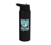 Road Trip Squad Winter Vacation Group Adventure Stainless Steel Insulated Water Bottle