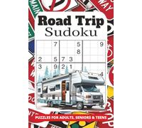 Road Trip Sudoku: Sudoku Road Trip Puzzles | Screen-Free Travel Activity for Focus & Fun | 6x9 Inches, 110 Pages | 50+ Puzzles | Solutions Included
