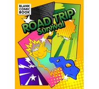 Road Trip Survival Blank Comic Book