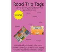 Road Trip Tags: A Cross-Country License Plate Word Search Adventure