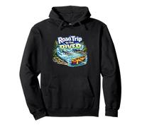 Road Trip To The River Pullover Hoodie