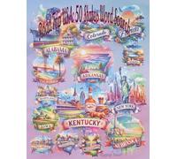 Road Trip USA: 50 States Word Search: A Relaxing Word Search Challenge Featuring Every U.S. State