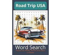 Road Trip USA Word Search Puzzle Book: Word Searches with Easy to Read Print about Route 66, Scenic Highways, Roadside Diners and Classic Pit Stops | ... Gift for Travelers and Road Trip Lovers.