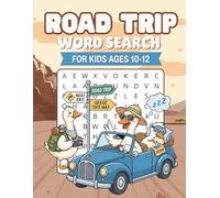 Road Trip Word Search for Kids: 80 Fun Travel Puzzles for Kids Ages 10-12 | Explore Countries, Landmarks, Animals, and More - Perfect for Car Rides ... Collection - Puzzle Adventures for Kids)