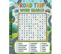 Road Trip Word Search: Puzzles for Every Mile