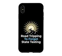 Road Tripping To Forget State Testing Teacher Education Case for iPhone XS Max