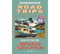 Road Trips Word Search Book: Travel the World with Easy to Read Print. Great for Gifts, Leisure Time, Travel and more. 6x9 inches, 110 pages.
