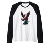 Road Warrior Eagle Spirit of Freedom Raglan Baseball Tee