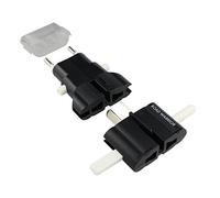 Road Warrior World Wide Universal Travel Power AC Plug Adapter Europe/UK/AU/US Designed in Japan