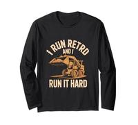 Road Worker Celebrate Hard Labor Long Sleeve T-Shirt
