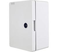RoadEu - Weatherproof Electrical Enclosure IP65 - 180x240x120mm Plastic Box with Lockable Door and Mounting Plate - Outdoor Junction Box for Electrical Installations