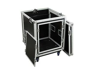 Roadinger 3010999 N Professional Special Combo Case 10U) with Wheels