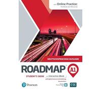 Roadmap A1 German edition Students’ Book and eBook, with Online Practice, Digital Resources & Mobile App