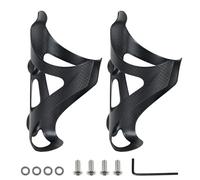 ROADNADO 2 Pack Carbon Bike Bottle Cages Ultralight only 22g Water Bottle Holder Carbon Fiber Bicycle Drink Holder Durable Cup Holder for Road Bike Mountain Bike for 72-74 mm Bottle (Classic Matte)