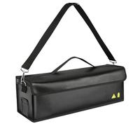 ROADNADO E-Bike Lipo Battery Safe Bag Explosionproof - Large Capacity Fireproof High Temperature 1200 °C Resistant for Ebike Battery Charging and Storage (19.7 x 6.7 x 6in, Shoulder bag)