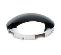 RoadPro RPFHC6N Chrome Plated 8.5" Steel Rounded Top Front Hubcap