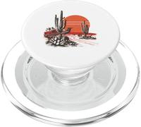 Roadrunner Bird Desert Cactus Arizona New Mexico Nevada PopSockets PopGrip for MagSafe