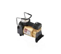 Roadstar 12V Metal Mini Air Compressor 150Psi, Pressure Gauge, Quiet Operation For Tyres & Inflatables