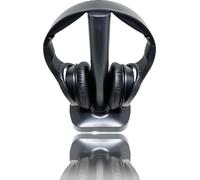 Roadstar HED-2490GHBT Wireless Headphones with Charging Dock, Padded Headband, Bluetooth, Built-in Microphone, Black