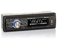 Roadstar RU-375BT Car Radio with Bluetooth (Radio, Hands-Free Function, Remote Control, USB, TF Card, AUX In, Line Out, ISO Plug) Black