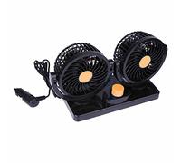 Roadster 24v Cigarette Plug Car Van Truck Camper Auto Portable Twin Dash Cooling Air Fan