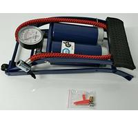 Roadster 5038673812052 Double Cylinder Foot Pump with Pressure Gauge for Cars Bike Inflatables ETC