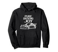 Roadster Beast, Wide Stance Roadster, Tuned Car Design Pullover Hoodie