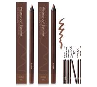 Roadtheside Eyeliner, 24 Hr Waterproof Eyeliner Duo Sharpenable,Long Lasting No Smudge Fade,Eye Pencil For Effortless Everyday Definition Or Bold Party Glam(Stone-2PCS)
