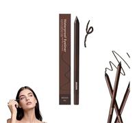 Roadtheside Eyeliner - 24 Hr Waterproof Eyeliners Duo Sharpenable Eye Pencil, Smooth and Easy To Color, No Smudging, Fading, Easily Draw The Eyeliner You Want (Brown)