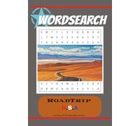 RoadTrip U.S.A wordsearch puzzle book: word searches with easy to read print about traveling, site seeing and more| 6x9 inches, 110 pages| 50+ puzzles... gift for vacations, holidays and free times