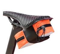 RoadVault Gear Pack: for Bike Saddle, Waterproof Cycling Backpack, Compact Under Seat Storage with Night Safety Reflective Panels | Travel Utility pa