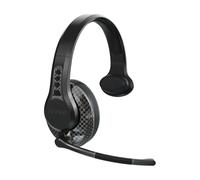 RoadWarrior RW2 Trucker Bluetooth Headset - 40mm Driver, ENC Mic, 100ft Wireless, IP54 Rated, All Day Comfort, Battery Indicator, Over-Ear Fit - Black Premium Wireless Headset for Truckers