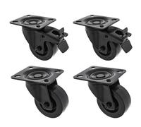 Roadworx Black Wheel 80mm Bundle