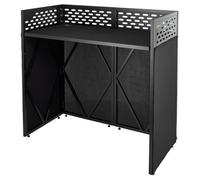 Roadworx DJ Table ALU Basic Black