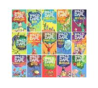 Roald Dahl Children's Collection 16 Books Set and Roald Dahl Quiz Book,