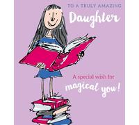 Roald Dahl Danilo Promotions Daughter Birthday Card, Matilda Birthday Card for Daughter, Multi-Colour RD009