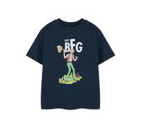 Roald Dahl Short Sleeved T-Shirt | Navy | Official Merch in Blue | Size: 5-6 Years Roald Dahl Blue 5-6 Years