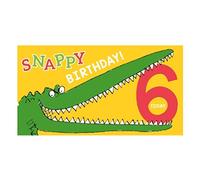 Roald Dahl The Enormous Crocodile 6th Birthday Card
