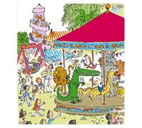 Roald Dahl The Enormous Crocodile Fairground Greeting Card