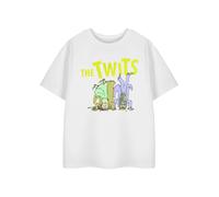 Roald Dahl Unisex Kids White The Twits Short Sleeved T-Shirt - 7-8 Years