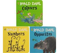 Roald Dahl's Magical World of Learning: Colours, Opposites & Numbers - A Fun 3-Book Collection for Little Ones