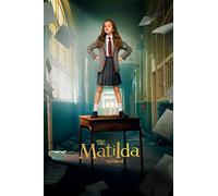 Roald Dahl's Matilda the Musical (2022) Movie Poster Framed or Unframed Glossy Poster (A4-210 × 297 mm Unframed) (A1-594 × 841 mm Unframed)