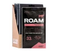 ROAM Beef Protein Bites, Jerky-Style High Protein Snacks | Savoury Protein Snacks Made with Grass-Fed Beef (6 x 70g, Jalapeño Chilli)