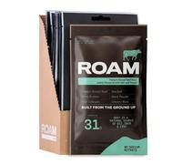 ROAM Beef Protein Bites, Jerky-Style High Protein Snacks | Savoury Protein Snacks Made with Grass-Fed Beef (12 x 70g, Salt, Pepper & Porcini Mushroom)