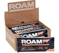 ROAM Natural Protein Bars, Meal Replacement Keto Bars, 6 x 45g Beef Protein Sticks & Healthy Snacks, Low Calorie Snacks (Smoked Paprika, Almond & Cranberry)