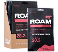 ROAM Natural Protein Bites, Meal Replacement Keto Bites, 12 x 70g Jalapeño Chilli Jerky-like Beef Bites & Healthy Snacks, Ideal For Carnivore Diet, Keto Sticks (Chilli Beef Bites)