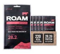 ROAM Natural Protein Bites, Meal Replacement Keto Bites, 6 x 70g Jalapeño Chilli Jerky-like Beef Bites & Healthy Snacks, Ideal For Carnivore Diet, Keto Sticks (Chilli Beef Bites)